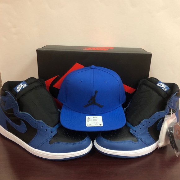 Jordan, Nike Pro Hat, AR2118-480, Blue & Black - Picture 11 of 11